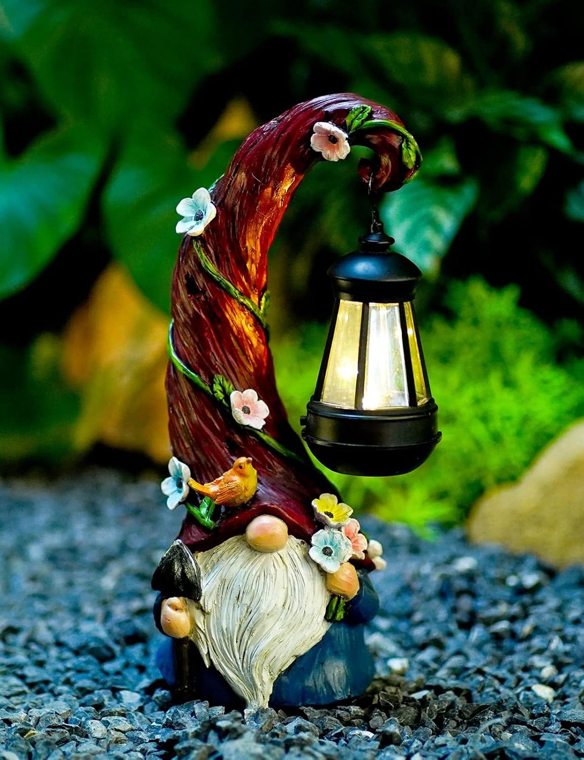 Creative Garden Gnome Decorative Lamp – Outdoor Patio & Balcony Ornament