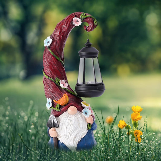 Creative Garden Gnome Decorative Lamp – Outdoor Patio & Balcony Ornament