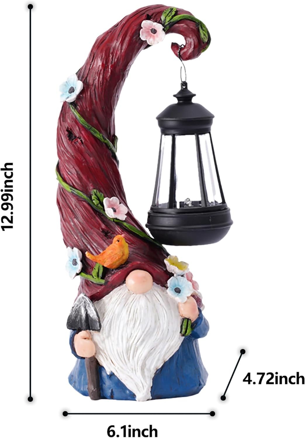 Creative Garden Gnome Decorative Lamp – Outdoor Patio & Balcony Ornament